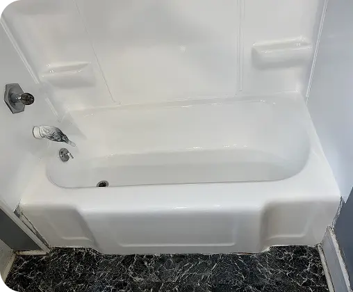 White bathtub